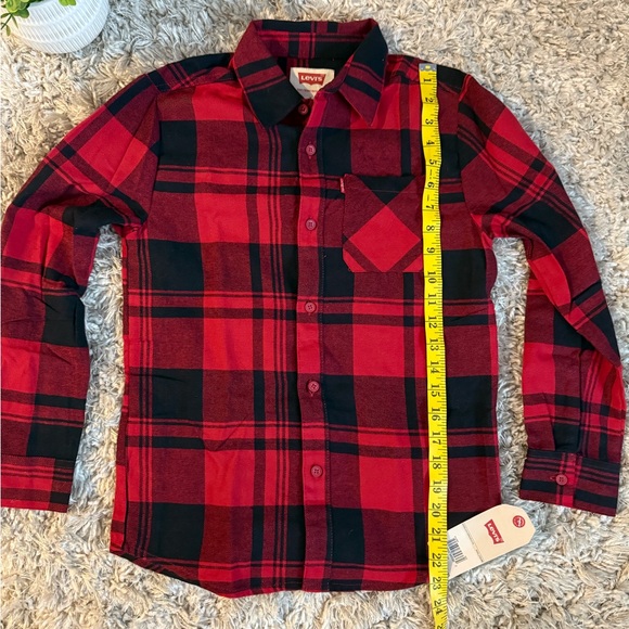 🆕 Boys Levi’s Flannel - Picture 3 of 6